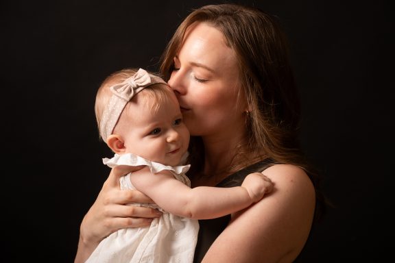 Familienfoto im Studio